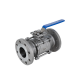 Кран шаровый фланцевый под привод нержавеющий (3PC), AISI316TI DN80 (3