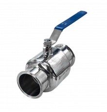 Кран шаровый Clamp DIN32676 нержавеющий, AISI304 DN 100 (104мм), (CF8), PN8