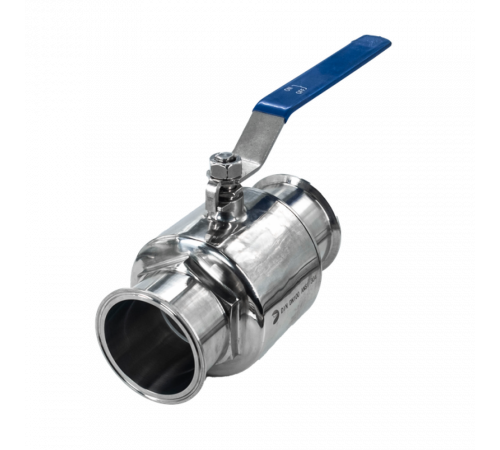 Кран шаровый Clamp DIN32676 нержавеющий, AISI304 DN 100 (104мм), (CF8), PN8