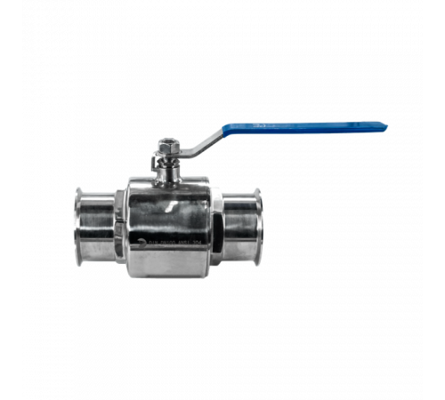 Кран шаровый Clamp DIN32676 нержавеющий, AISI304 DN 100 (104мм), (CF8), PN8