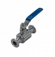 Кран шаровый Clamp DIN32676 нержавеющий, AISI304 DN15 (18мм), (CF8), PN8