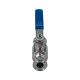 Кран шаровый Clamp DIN32676 нержавеющий, AISI304 DN15 (18мм), (CF8), PN8