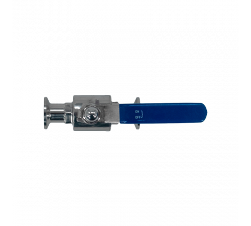 Кран шаровый Clamp DIN32676 нержавеющий, AISI304 DN15 (18мм), (CF8), PN8