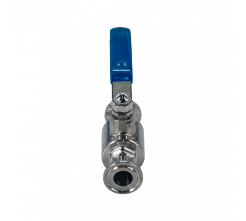 Кран шаровый Clamp DIN32676 нержавеющий, AISI304 DN20 (22мм), (CF8), PN8