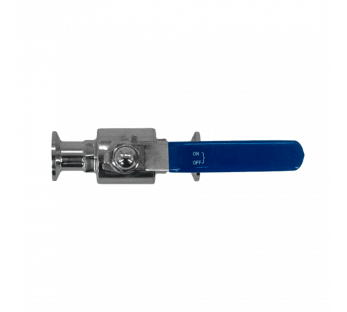 Кран шаровый Clamp DIN32676 нержавеющий, AISI304 DN20 (22мм), (CF8), PN8