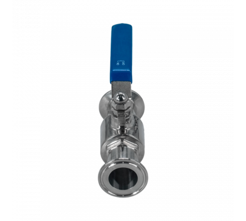 Кран шаровый Clamp DIN32676 нержавеющий, AISI304 DN25 (28мм), (CF8), PN8