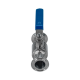 Кран шаровый Clamp DIN32676 нержавеющий, AISI304 DN25 (28мм), (CF8), PN8