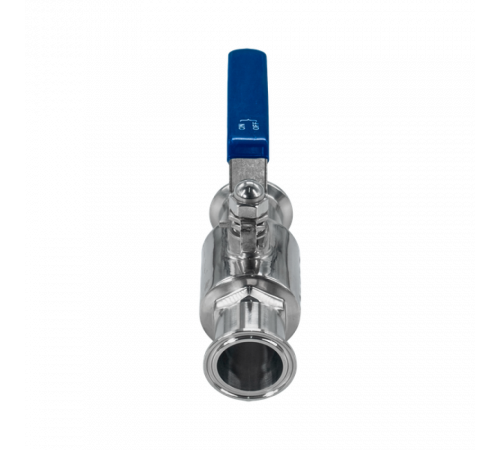 Кран шаровый Clamp DIN32676 нержавеющий, AISI304 DN40 (40мм), (CF8), PN8