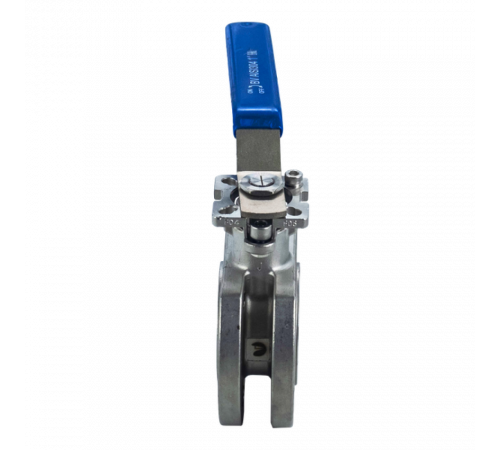 Кран шаровый межфланцевый под привод нержавеющий (1PC), AISI304 DN25 (1