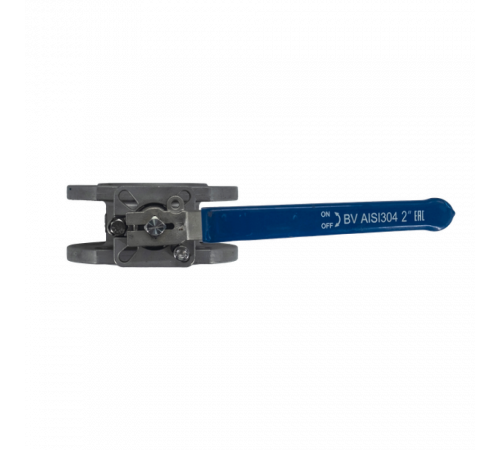 Кран шаровый межфланцевый под привод нержавеющий (1PC), AISI304 DN50 (2