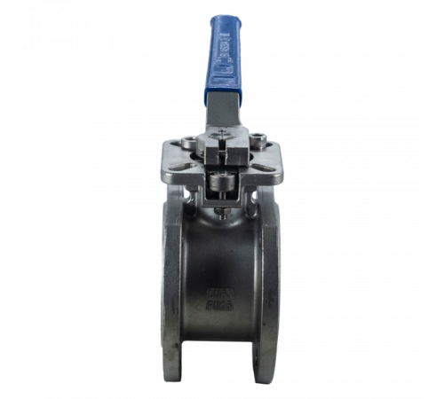 Кран шаровый межфланцевый под привод нержавеющий (1PC), AISI304 DN65 (2_1/2