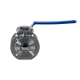 Кран шаровый межфланцевый под привод нержавеющий (1PC), AISI304 DN65 (2_1/2