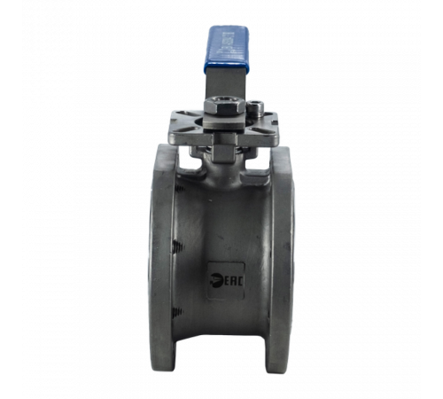 Кран шаровый межфланцевый под привод нержавеющий (1PC), AISI304 DN80 (3