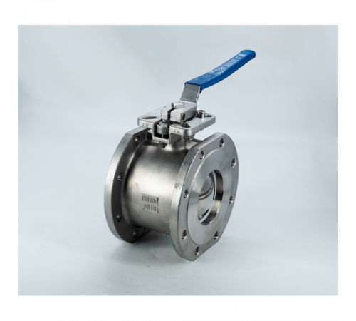 Кран шаровый межфланцевый под привод нержавеющий (1PC), AISI316 DN 100 (4