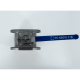 Кран шаровый межфланцевый под привод нержавеющий (1PC), AISI316 DN 100 (4