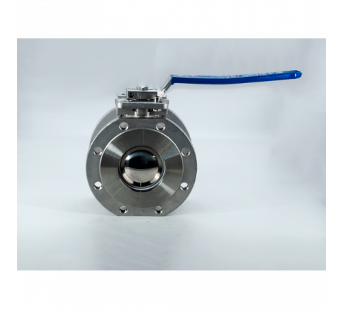 Кран шаровый межфланцевый под привод нержавеющий (1PC), AISI316 DN 100 (4