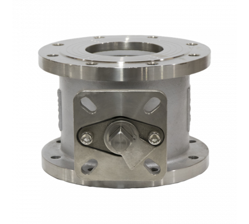 Кран шаровый межфланцевый под привод нержавеющий (1PC), AISI304 DN 125 (5
