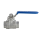 Кран шаровый муфтовый двусоставной нержавеющий (2PC), AISI304 DN 8 (1/4