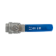 Кран шаровый муфтовый двусоставной нержавеющий (2PC), AISI316 DN15 (1/2