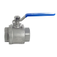 Кран шаровый муфтовый двусоставной нержавеющий (2PC), AISI316 DN65 (2_1/2