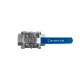 Кран шаровый муфтовый под привод нержавеющий (3PC), AISI316 DN65 (2_1/2