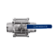 Кран шаровый приварной трехсоставной нержавеющий (3PC), AISI304 DN 100 (4