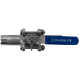 Кран шаровый приварной трехсоставной нержавеющий (3PC), AISI304 DN20 (3/4