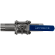 Кран шаровый приварной трехсоставной нержавеющий (3PC), AISI304 DN25 (1