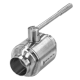 Кран шаровый приварной DIN11851 нержавеющий, AISI304 DN50 (52мм), (CF8), PN8
