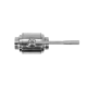 Кран шаровый приварной DIN11851 нержавеющий, AISI304 DN50 (52мм), (CF8), PN8