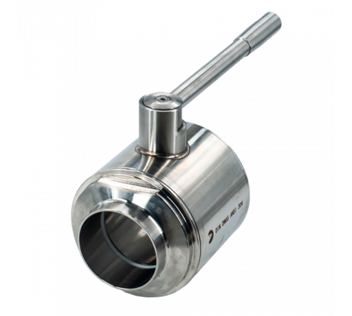 Кран шаровый приварной DIN11851 нержавеющий, AISI304 DN65 (70мм), (CF8), PN8