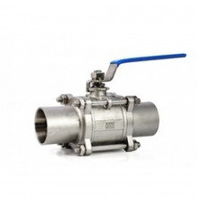 Кран шаровый фланцевый под привод нержавеющий (2PC), AISI304 DN 250 (10"), (CF8), PN16