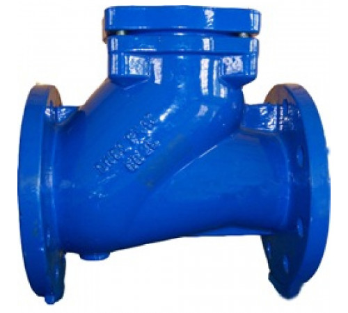 Обратный клапан для канализации и пр. ABRA-D-022-NBR-150 DN150 PN16