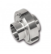 Молочная муфта в сборе DIN 11851, Silicon, AISI 304, DN25 (28мм)
