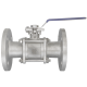 Кран шаровый фланцевый под привод нержавеющий (3PC), AISI304 DN50 (2