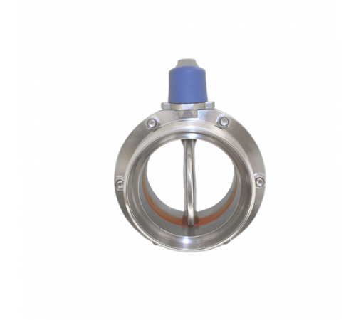 Затвор дисковый резьбовой нержавеющий под привод, EPDM, AISI304 DN100 (4