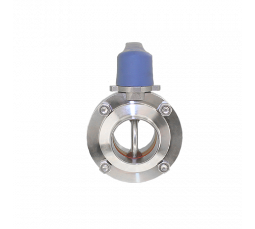 Затвор дисковый приварной нержавеющий под привод, EPDM, AISI304 DN40 (1_1/2
