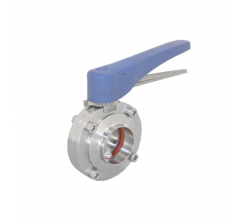 Затвор дисковый приварной нержавеющий под привод, EPDM, AISI304 DN32 (1_1/4