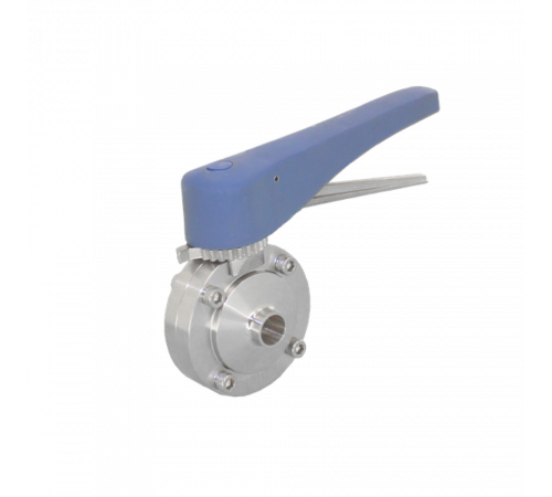 Затвор дисковый приварной нержавеющий, EPDM, AISI304 DN40 (1_1/2