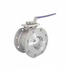 Кран шаровый межфланцевый под привод нержавеющий (1PC), AISI304 DN 150 (6"), (CF8), PN16