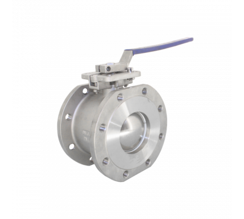 Кран шаровый межфланцевый под привод нержавеющий (1PC), AISI304 DN 150 (6