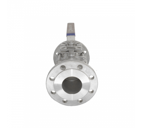 Кран шаровый фланцевый под привод нержавеющий (3PC), AISI304 DN 100 (4