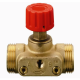 Клапан запорный ручной латунь CDT Ду 50 Ру16 НР Kvs=16м3/ч б/ниппелей Danfoss 003Z7702