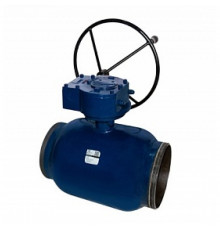 Кран шаровый приварной c редуктором DN200, W3530 DENDOR