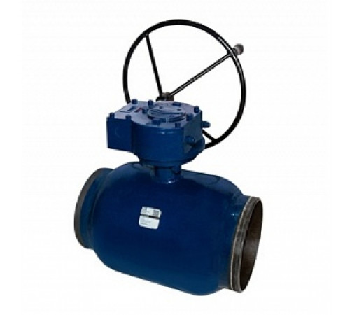Кран шаровый приварной c редуктором DN400 PN25, W3530 DENDOR