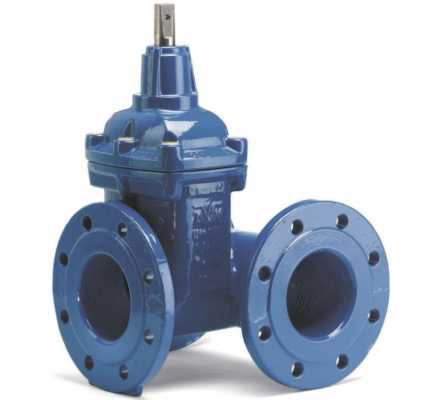 Задвижка AVK клиновая тройниковая фланцевая COMBI-TEE DN100/80 PN16
