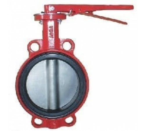 Затвор ABRA-BUV-VF866D050H Ру16 с рукояткой DN50 диск н/ж