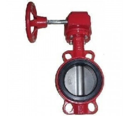 Затвор ABRA-BUV-VF866D150G Ру16 с редуктором DN150 диск н/ж