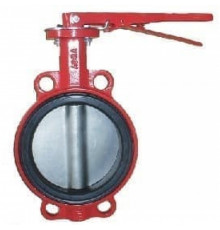 Затвор ABRA-BUV-VF866D300H Ру16 с рукояткой DN300 диск н/ж