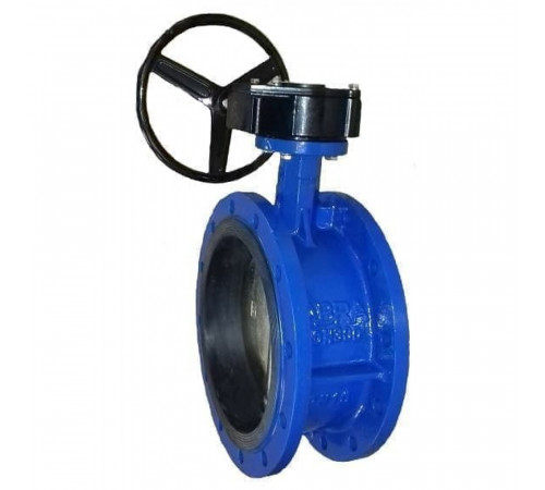 Затвор дисковый ABRA-BUV-FL226D150G Ру10/16 с редуктором фланцевый DN150 ABRA